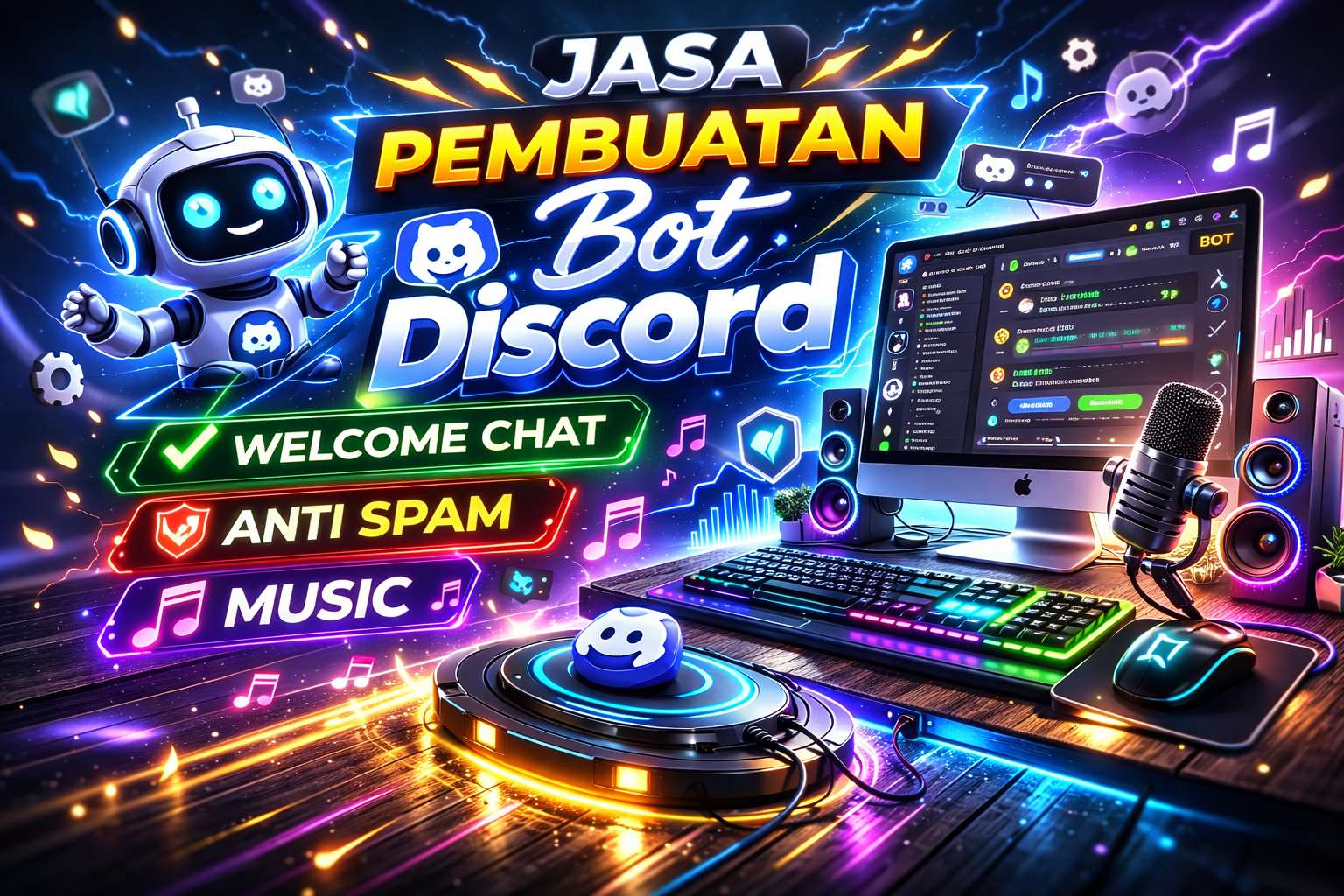 Jasa Pembuatan Bot Discord
